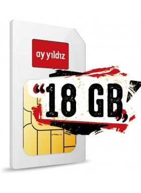 Simonly Ay yildiz 18GB mit Netflix Premium Logo