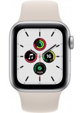 Apple Watch SE Aluminiumgehäuse Silber mit Sportarmband GPS + Cellular 40mm Polarstern