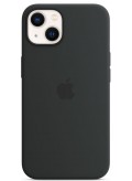 Apple Cover Silikon Case mit MagSafe fr iPhone 13 Mitternacht