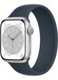 Apple Watch Series 8 Aluminiumgehuse Solo Loop 41mm mit GPS + Cellular Sturmblau