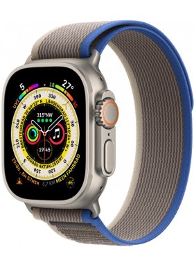 Apple Watch Ultra Titangehäuse Trail Loop 49mm GPS + Cellular Logo
