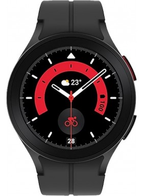 Samsung Galaxy Watch5 Pro 45mm LTE D-Buckle Sportband Black Titanium