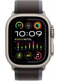 Apple Watch Ultra 2 | GPS + Cellular 49mm Titangehäuse| Trail Loop Armband Blau|Schwarz
